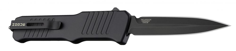 Hogue Incursion Black Blade Automatic Knife